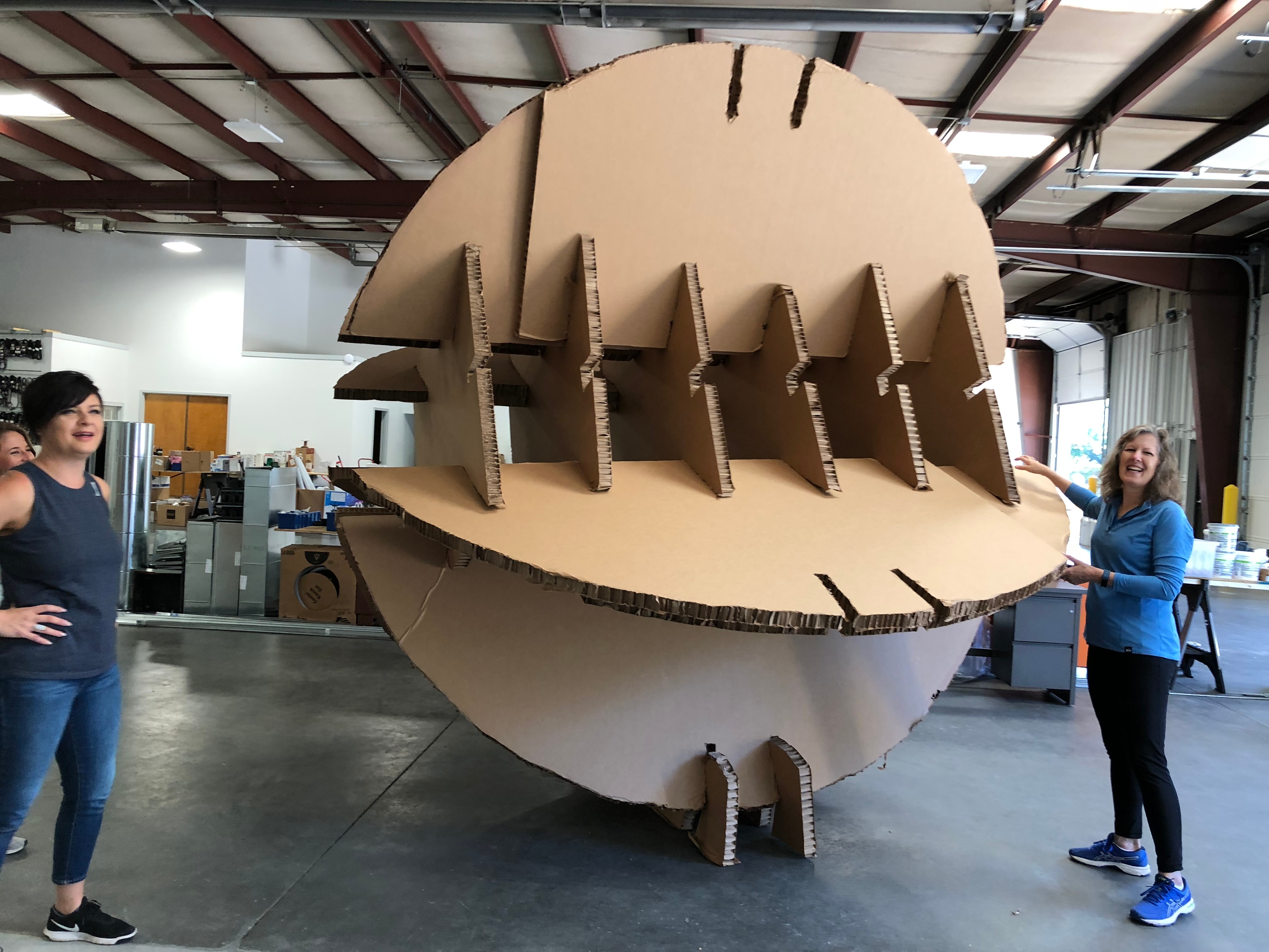 Behind the Scenes: Building the World's Largest Paper Ball for IMTS 2018